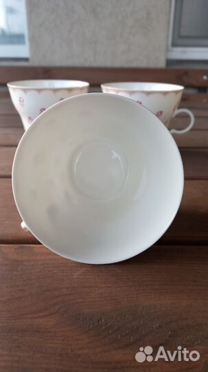 Кофейные чашки лфз костяной фарфор