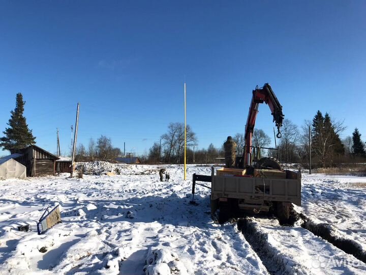 Кран манипулятор вездеход ЗИЛ 131