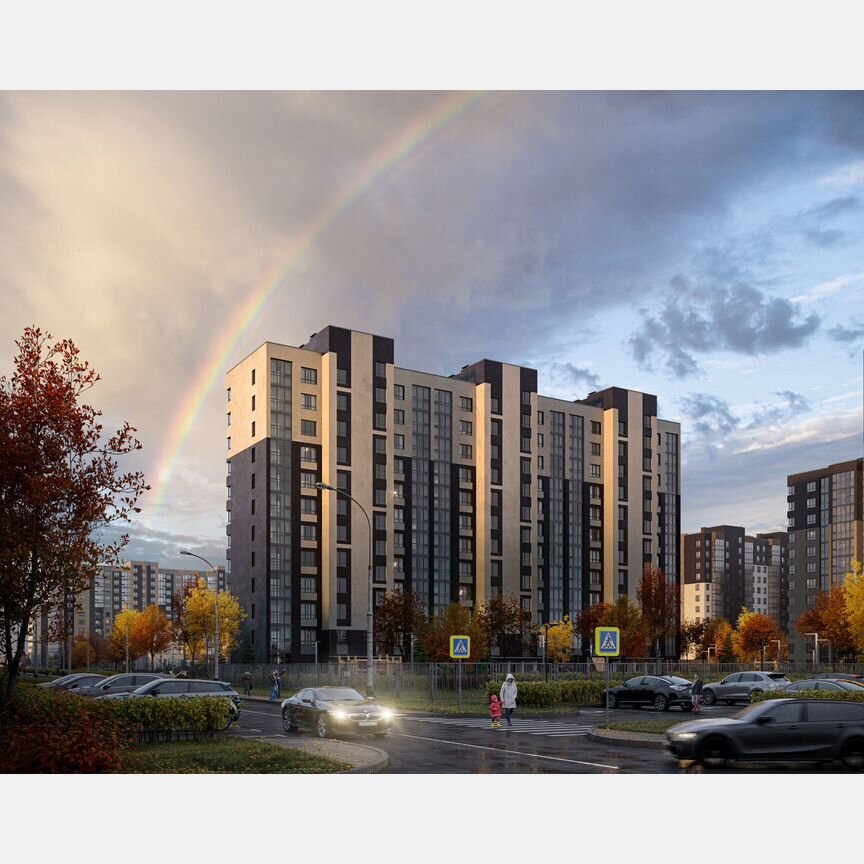 2-к. квартира, 58,9 м², 4/12 эт.