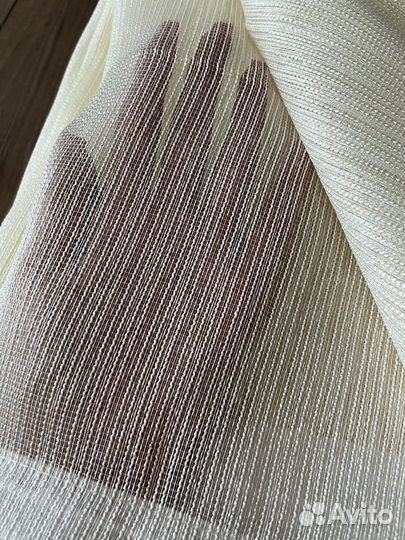 Тюль новый готовый 3 метра