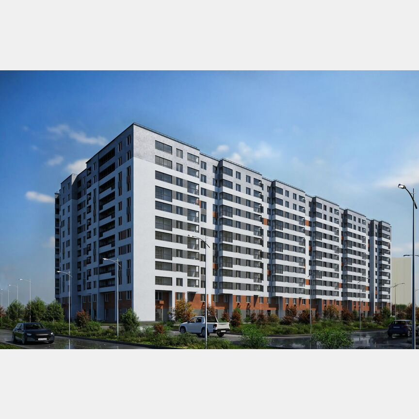 2-к. квартира, 54,6 м², 6/12 эт.