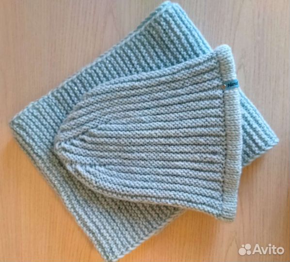 Комплект шапка и снуд