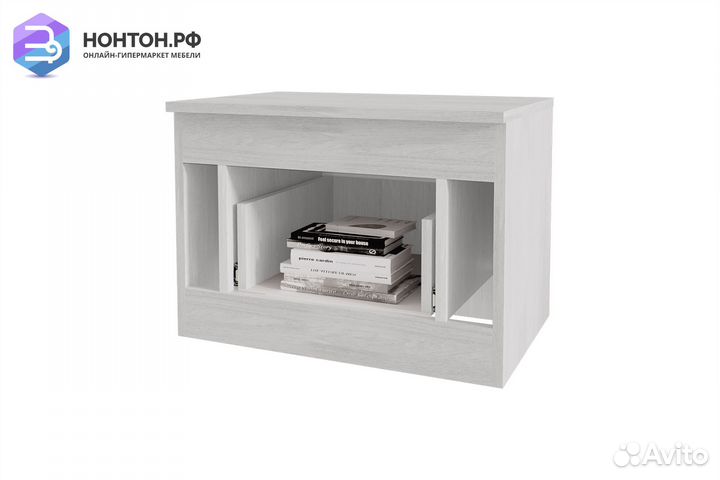 Тумба прикроватная Монако ясень белый