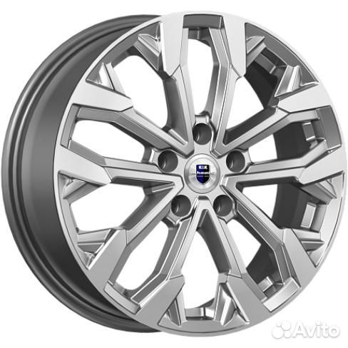 Диски K&K Морейн 6.5x17 5*114.3 ET50 DIA67.1 Дарк платинум Литой