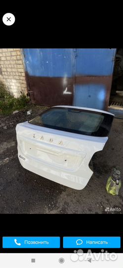 Крышка багажника granta liftback