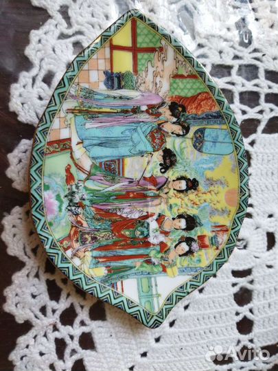 Декоративная тарелочка Ясная поляна