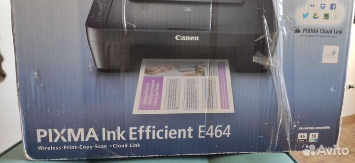 Принтер/сканер мфу Canon Pixma E464