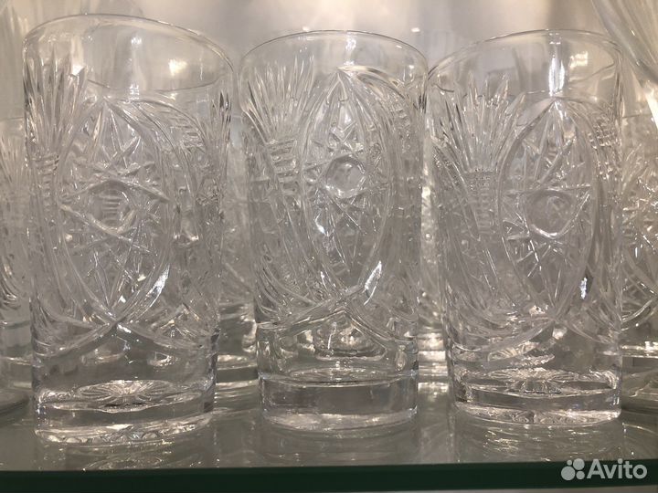 Хрустальные стаканы бокалы СССР