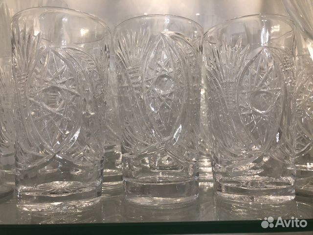 Хрустальные стаканы бокалы СССР