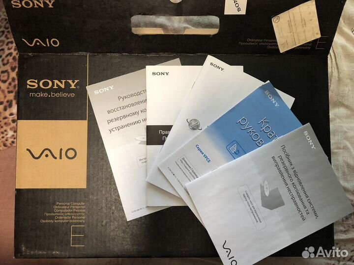 Ноутбук Sony Vaio