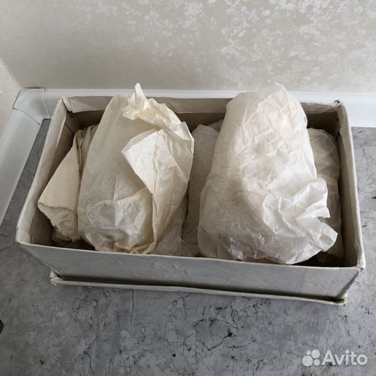 Набор стаканов СССР винтаж Красный май новый