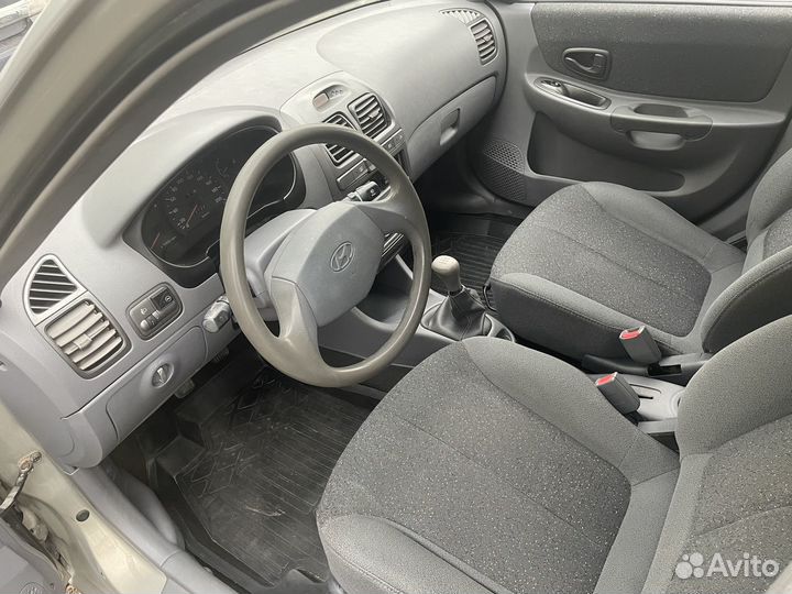 Hyundai Accent 1.5 МТ, 2007, 221 200 км