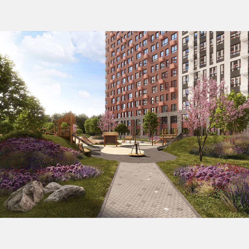 2-к. квартира, 54,5 м², 17/22 эт.