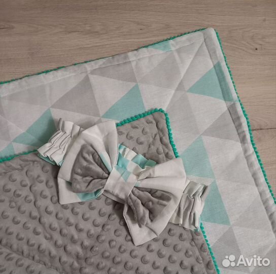 Бортики+конверт/плед