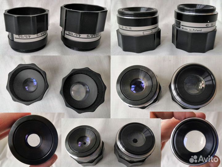 Старые объективы для ф/а и увеличителей. Фотоакс