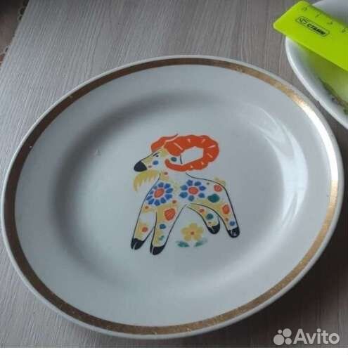 Тарелки разные