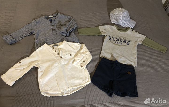 Детские вещи пакетом на мальчика 80 86