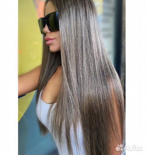 Наращивание окрашивание волос с выездом и на дому