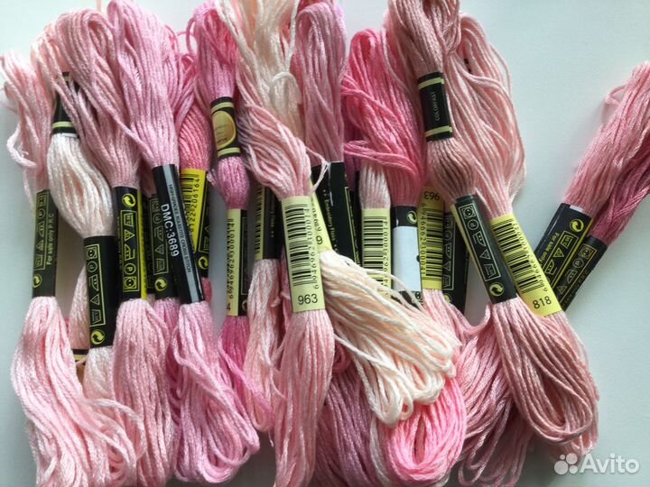 Нитки для вышивания мулине