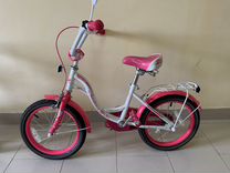 Детский велосипед для девочки розовый