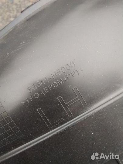 Hyundai Solaris 2 подкрылок, локер