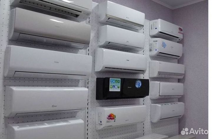 Сплит система с установкой