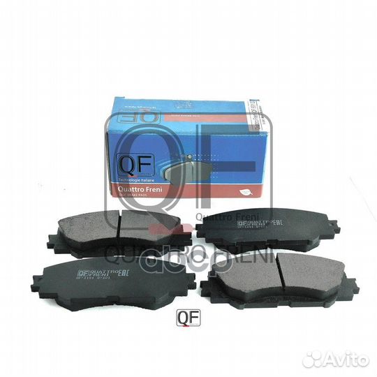 Колодки тормозные дисковые QF69100 quattro freni