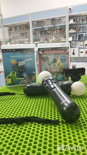 Комплект PS Move + Игры