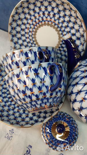 Кобальтовая сетка(чай и коф.) Сетка-модерн Ифз