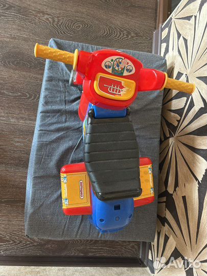 Мотоцикл детский пластиковый