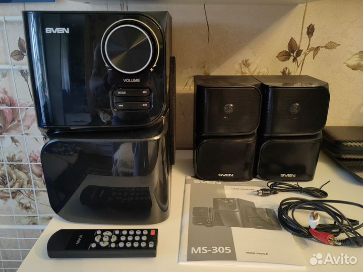 Sven. Акустическая система 2.1 MS- 305