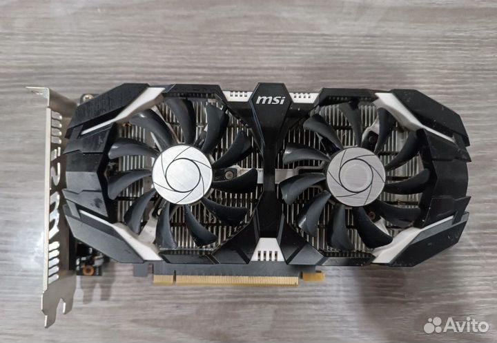 Видеокарта MSI geforce GTX 1050 Ti 4 гб