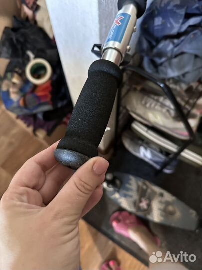 Самокат складной широкая платформа