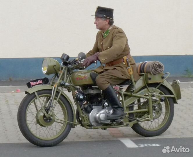 Италия. Bianchi 500 времён второй мировой. Раритет