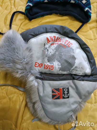 Новая шапка зимняя для мальчика 48-50-52