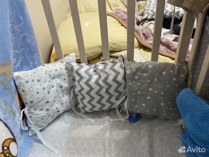 Бортики в детскую кроватку