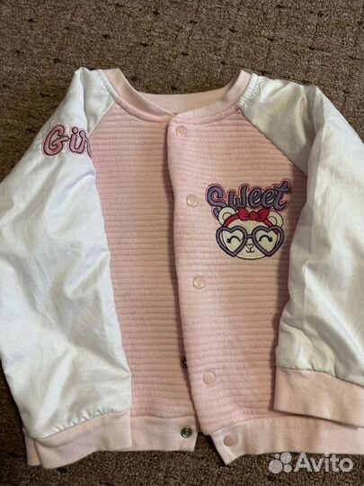 Одежда на девочку пакетом 92