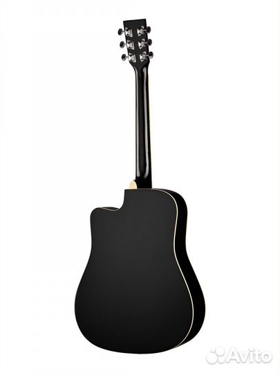 Caraya F601-BK Акустическая гитара, с вырезом