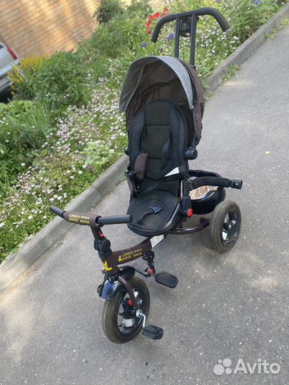 Велосипед коляска с ручкой