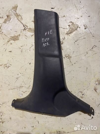 Обшивка стойки салонная левая Almera n16
