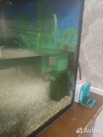 Аквариум 10л для черепах с островком