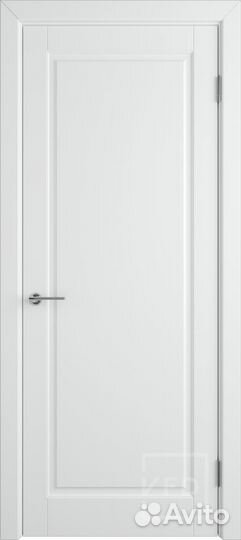 Двери межкомнатные белая эмаль