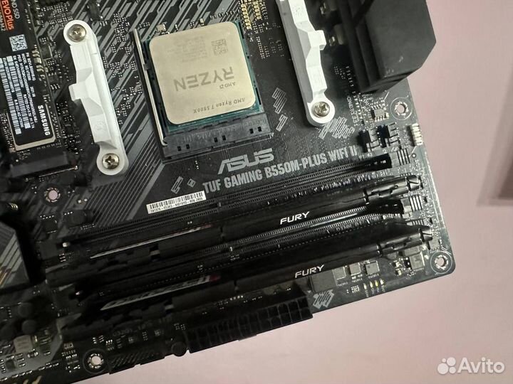 Игровой комплект Ryzen 7 5800X + B550 + DDR4 32GB