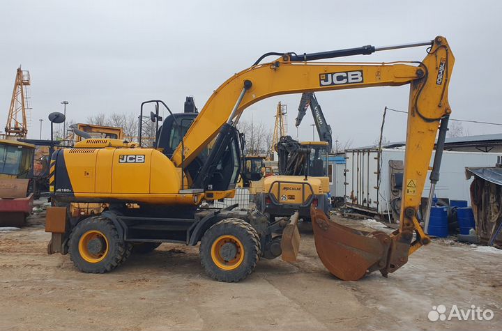 Колёсный экскаватор JCB JS 160W, 2021