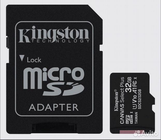 Карта памяти MicroSD 32 gb