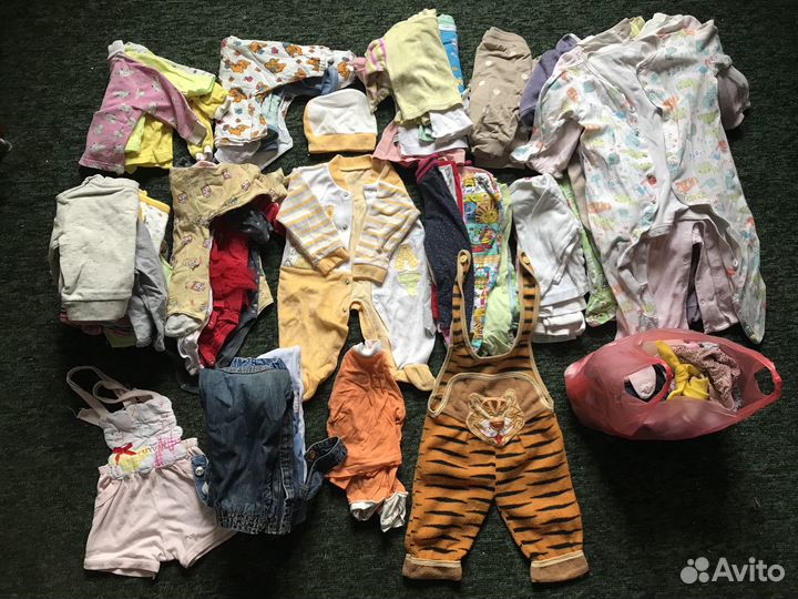 Вещи пакетом для девочки от 0 до 1,5 лет (1)