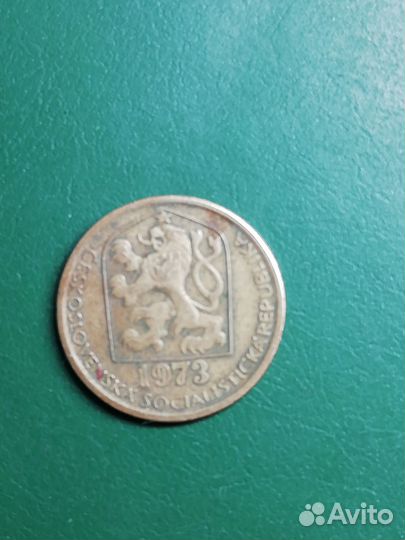 Монета Чехословакия