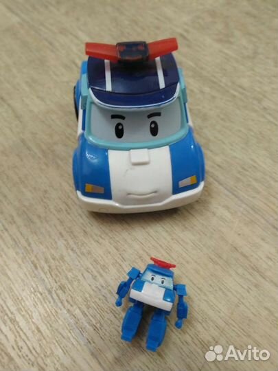 Поли робокар машинки оригинал 10 см