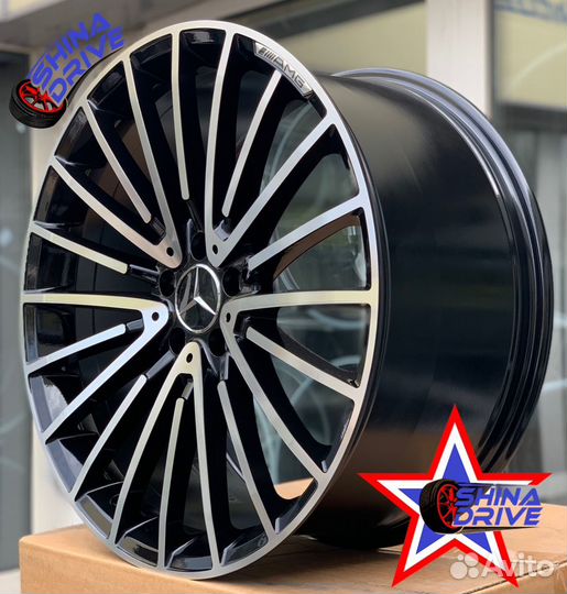 Диски Mercedes GLS R21 5x112 Black Polished