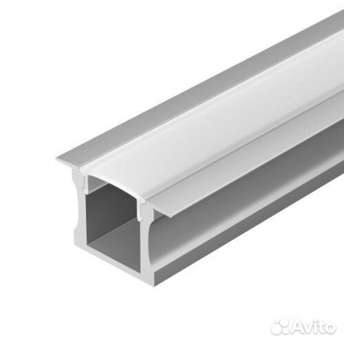 Профиль с экраном ALU-slim-H15-F-2000 anod+frost